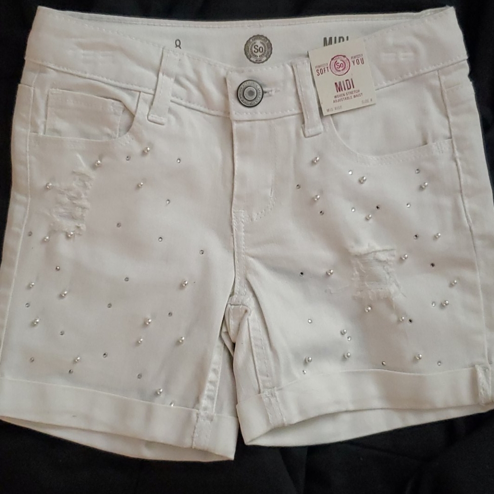 Girls shorts size 8